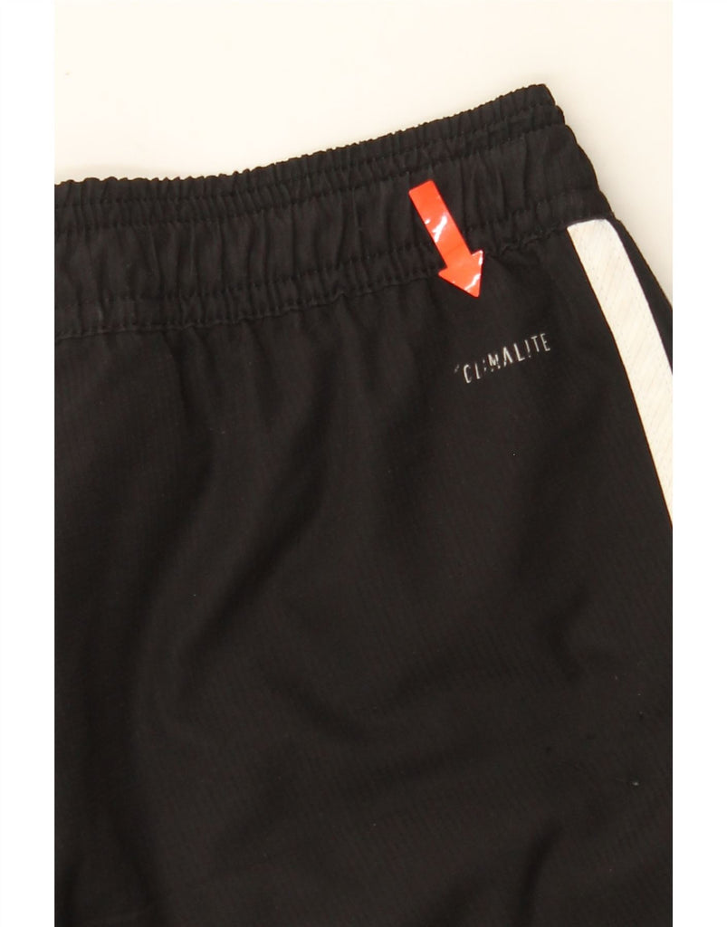 ADIDAS Boys Climalite Tracksuit Trousers Joggers 11-12 Years Black Vintage Adidas and Second-Hand Adidas from Messina Hembry 