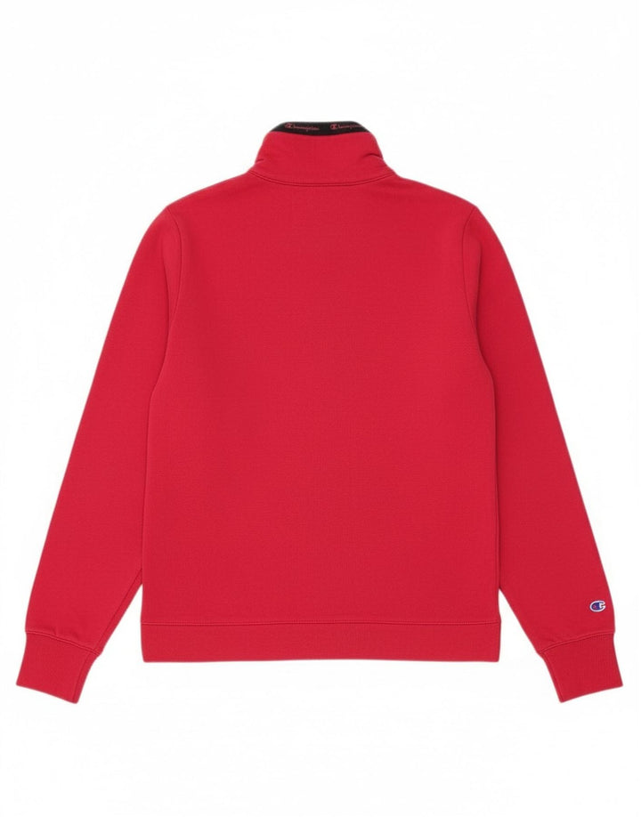 Champion Womens Tracksuit Top Jacket UK 10 Small Pink