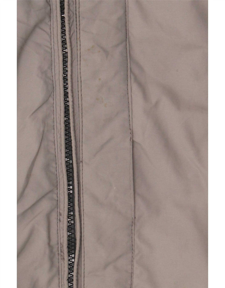 G-Star Mens Military Jacket UK 40 Large Grey Polyamide