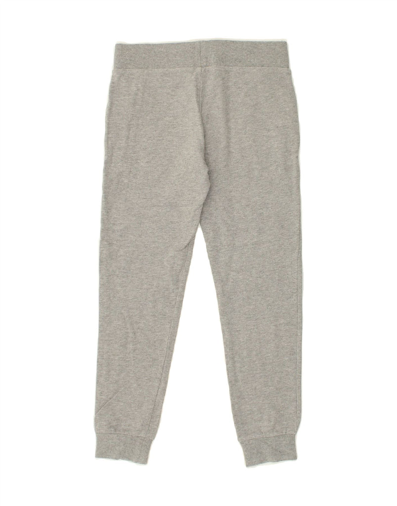 EMPORIO ARMANI Girls Tracksuit Trousers Joggers 7-8 Years Grey Cotton | Vintage Emporio Armani | Thrift | Second-Hand Emporio Armani | Used Clothing | Messina Hembry 