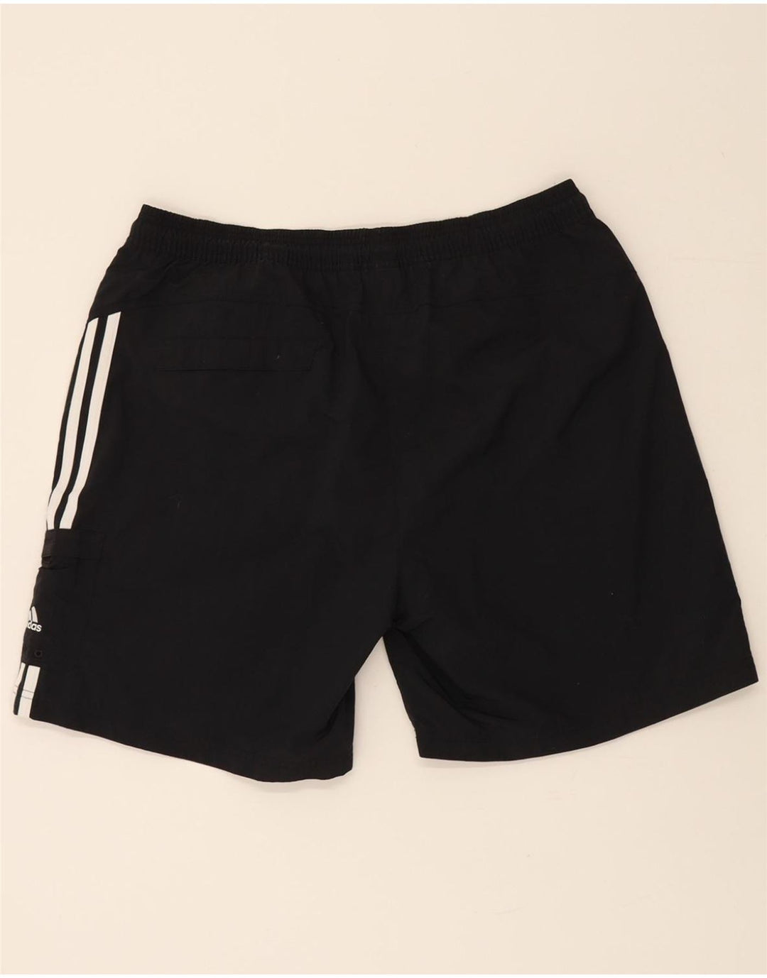 ADIDAS Mens Sport Shorts XL  Black Polyamide Vintage Adidas and Second-Hand Adidas from Messina Hembry 
