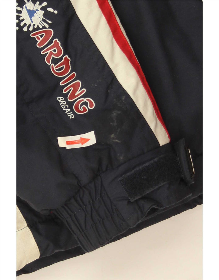 Brugi Boys Ski Jacket 12-13 Years XL Navy Blue Colourblock Polyamide