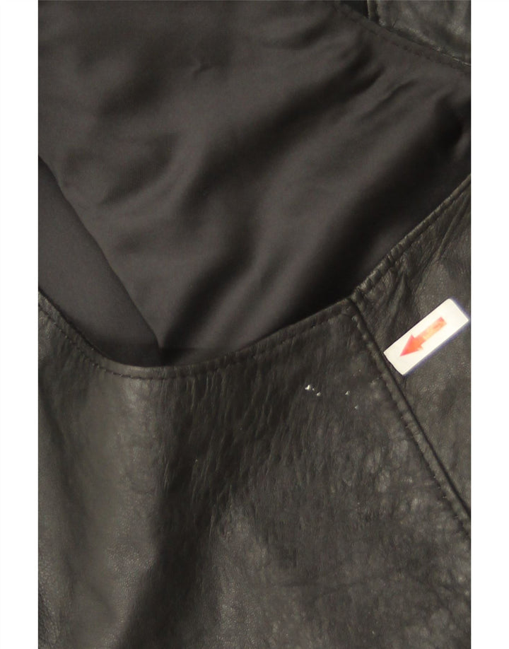 Vintage Mens Waistcoat XL Black