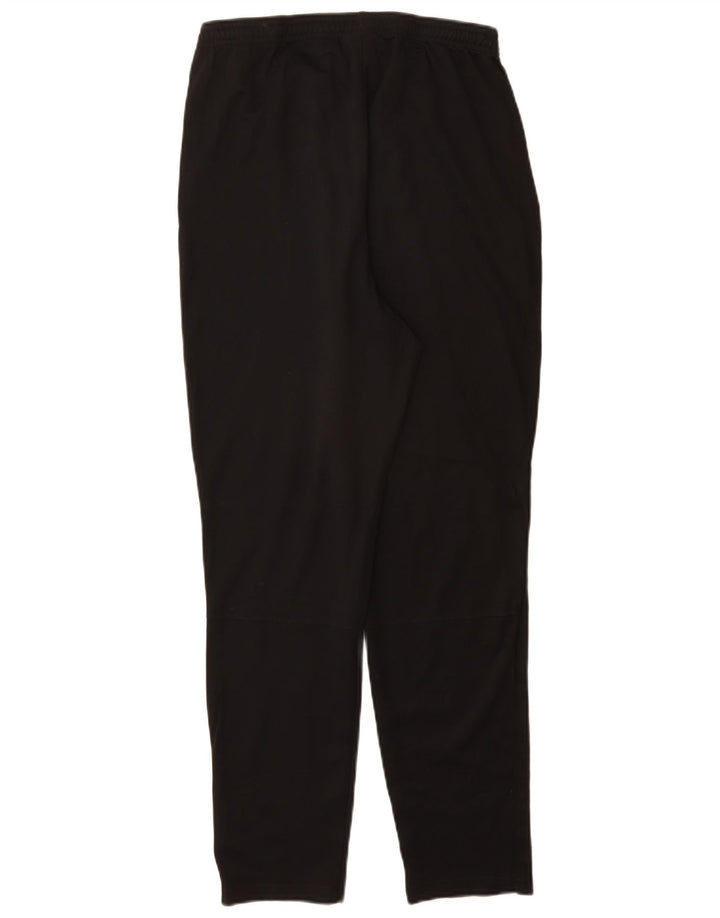 Nike Womens Dri Fit Tracksuit Trousers UK 14 Large  Black Polyester
