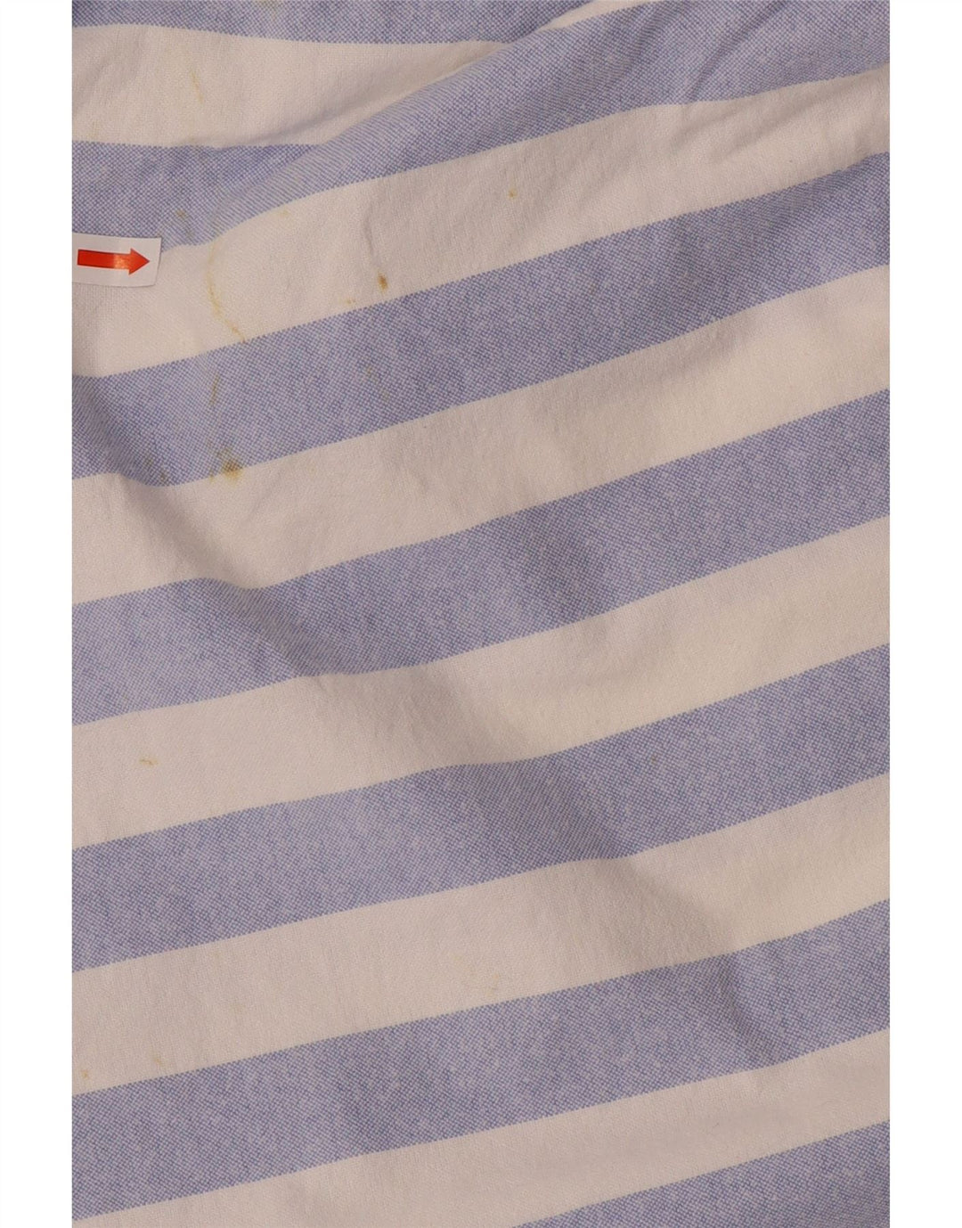 TOMMY HILFIGER Mens Relaxed Fit Shirt Small Blue Striped Cotton
