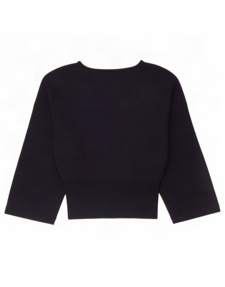 Gap Womens Blouse Top UK 12 Medium Navy Blue Viscose