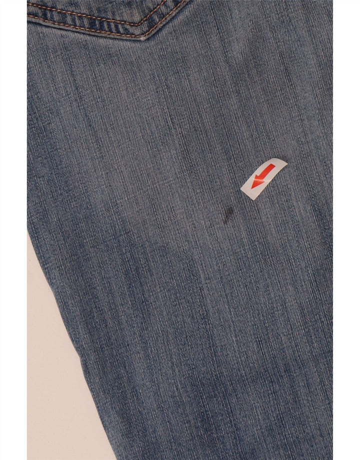 Wrangler Mens Texas Stretch Straight Jeans W36 L30 Blue Cotton