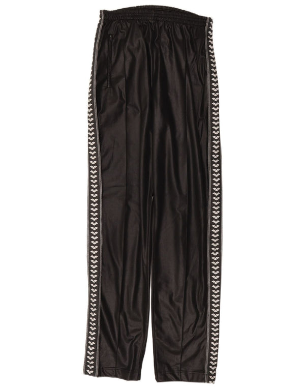 Arena Mens Graphic Tracksuit Trousers Medium Black