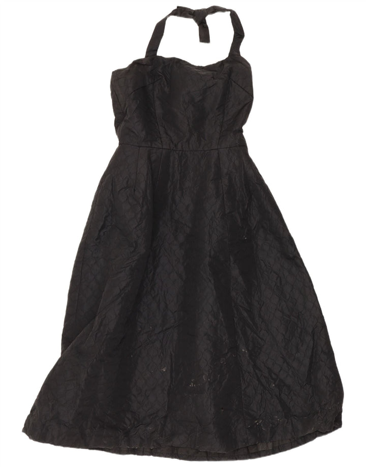 Windsmoor Womens Halter Dress UK 10 Small Black