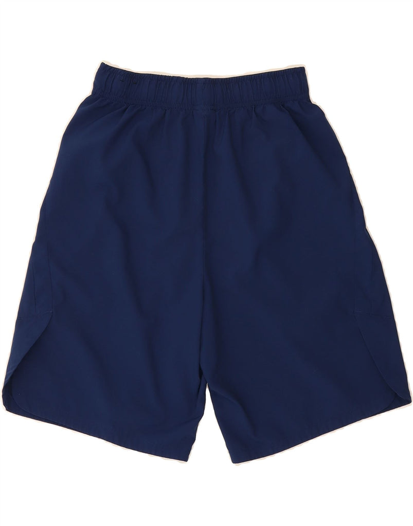 NIKE Mens Dri Fit Sport Shorts Small  Navy Blue Polyester Vintage Nike and Second-Hand Nike from Messina Hembry 