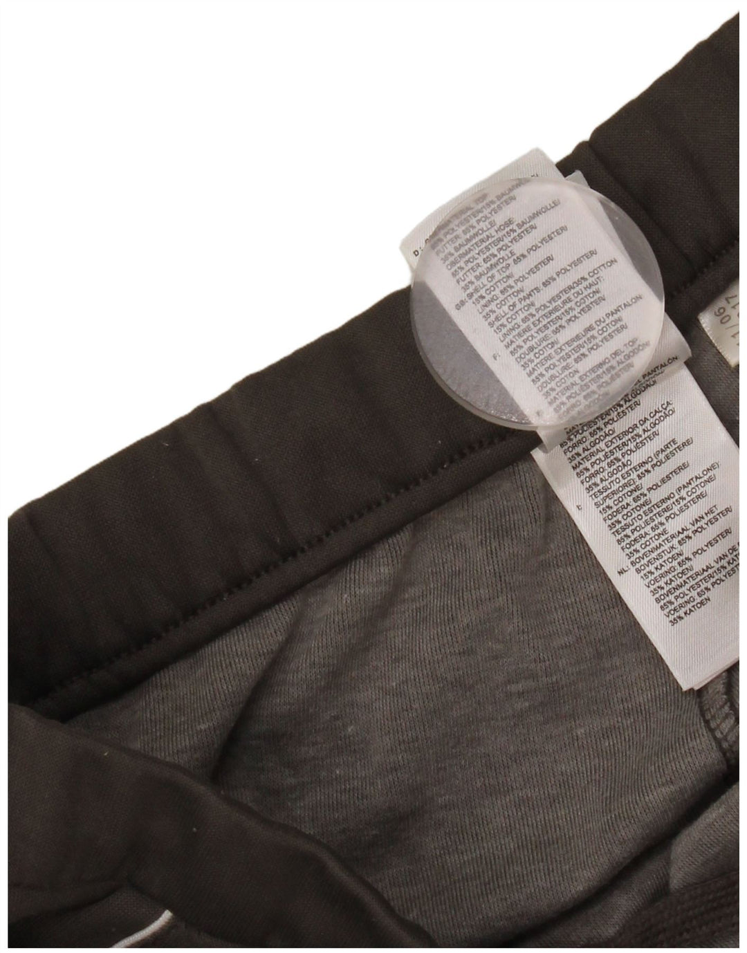 Adidas Womens Tracksuit Trousers UK 16 Large  Grey Polyester