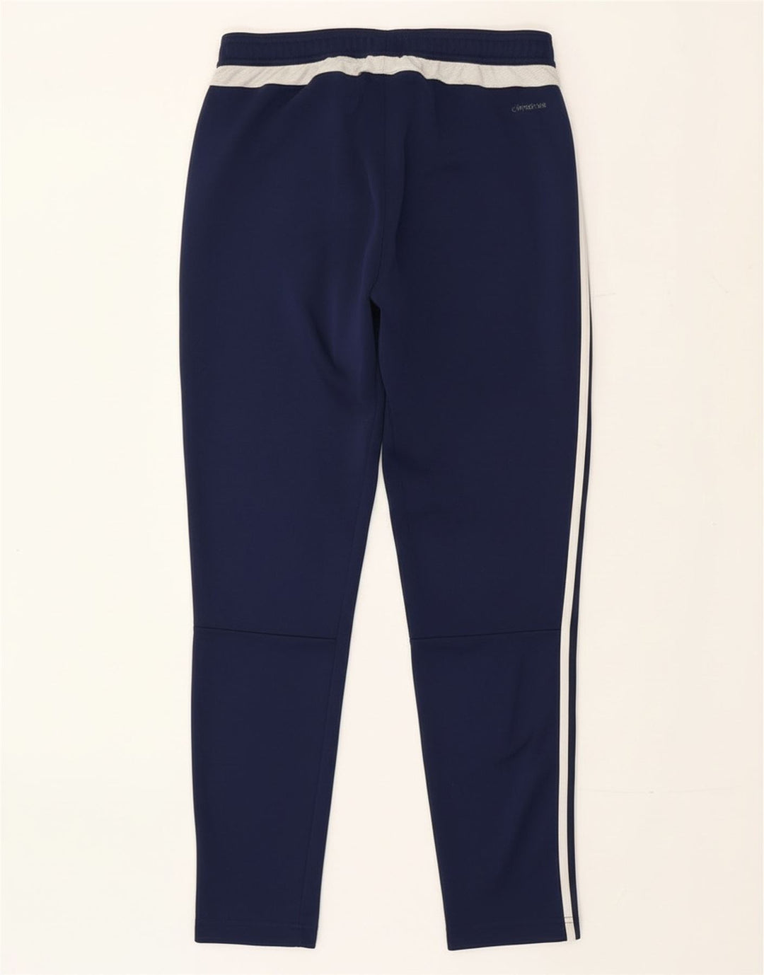 Adidas Mens Climacool Tracksuit Trousers Medium  Navy Blue Polyester