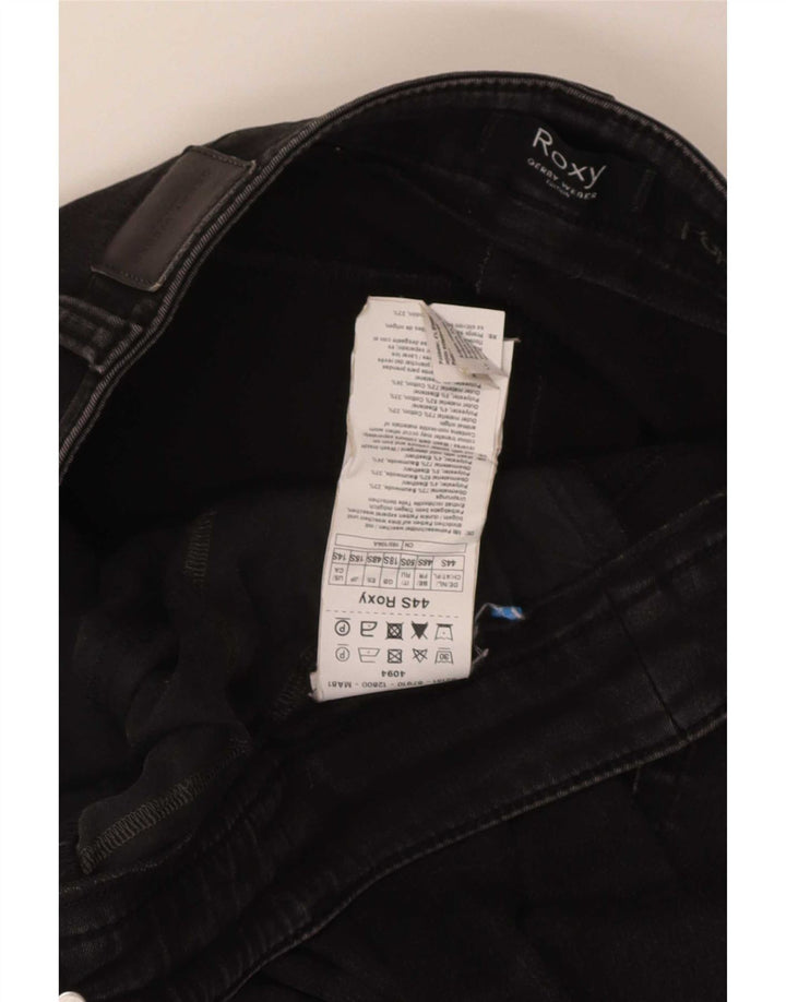 Roxy Womens Slim Jeans UK 18 XL W32 L30 Black Cotton
