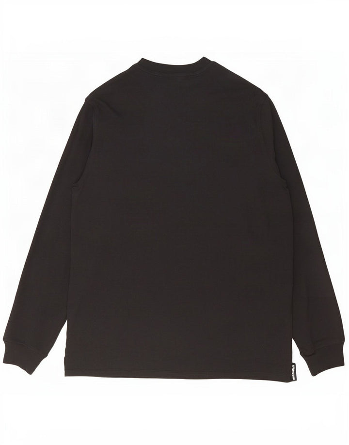 Under Armour Mens Graphic Top Long Sleeve Medium Black Cotton