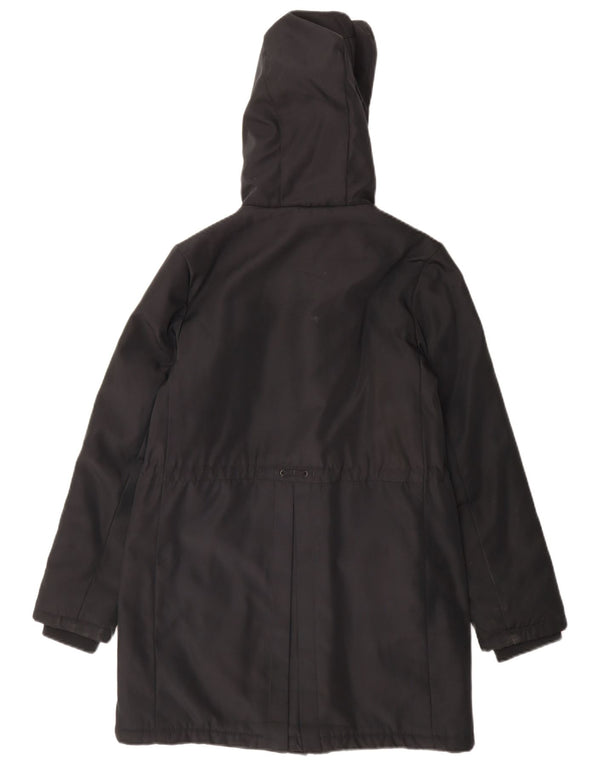 Tommy Hilfiger Girls Hooded Parka Jacket 13-14 Years Black Polyester