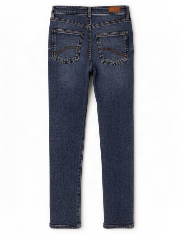 Fat Face Womens Sway Crop Slim Jeans UK 6 XS W25 L25 Blue Cotton