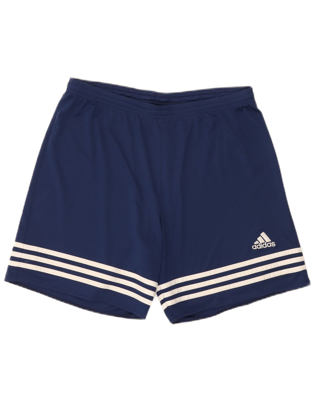 Adidas Mens Climalite Sport Shorts Large Navy Blue Polyester