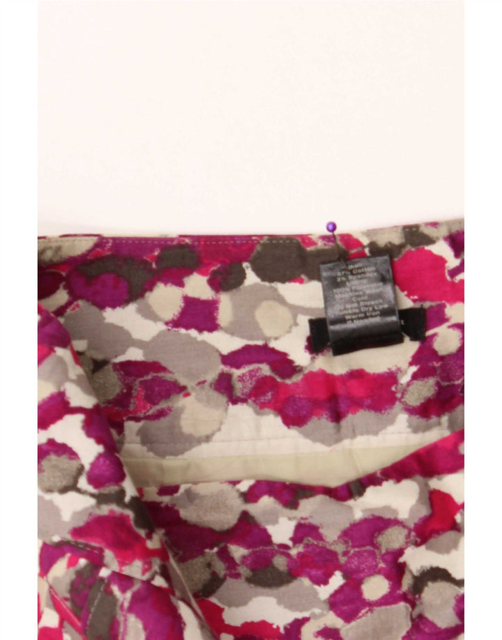 Ann Taylor Womens Abstract Pattern Mini Skirt US 4 Small W30 Multicoloured