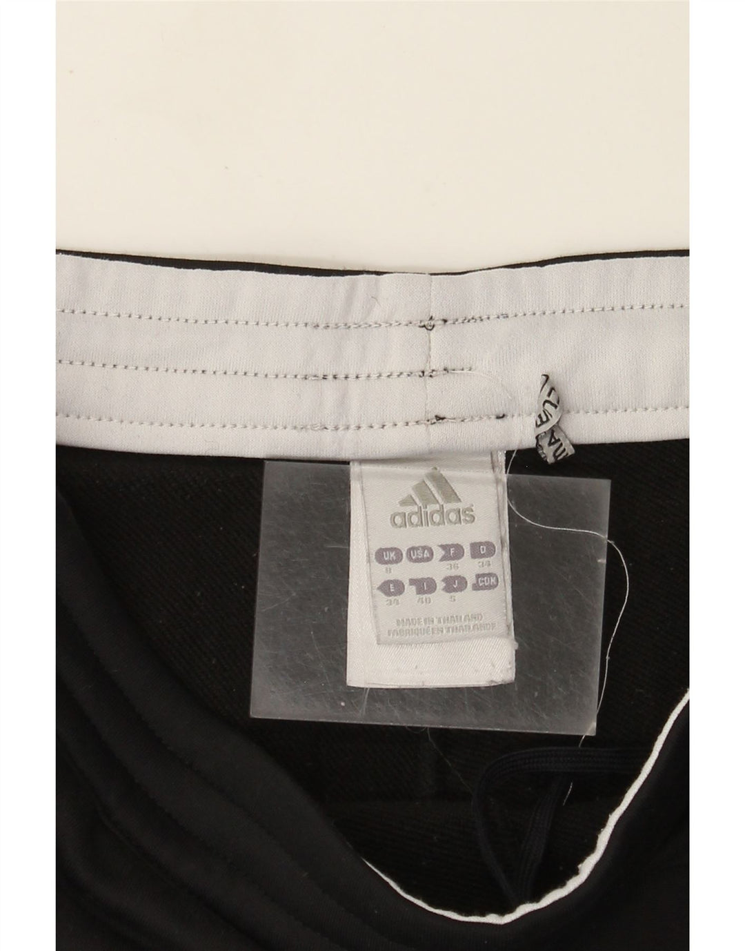 Adidas Womens Climalite Tracksuit Trousers UK 8 Small Black Polyester