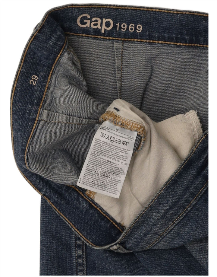 GAP Womens Denim Skirt W29 Medium  Blue Cotton