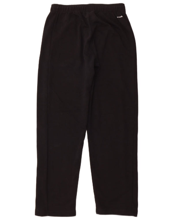 ADIDAS Mens Climalite Tracksuit Trousers Medium Black Cotton