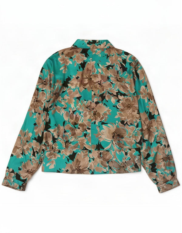 Gabrielle Womens Shirt Blouse US 3 Small Multicoloured Floral