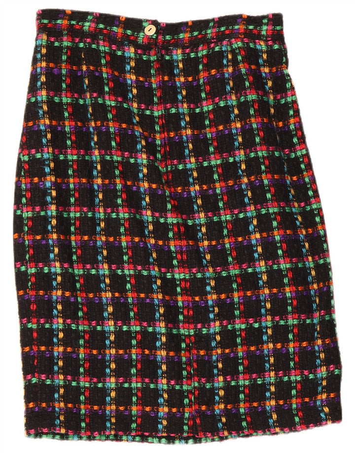 NADIA Womens 2 Piece Skirt Set UK 14 Medium W28  Multicoloured Check