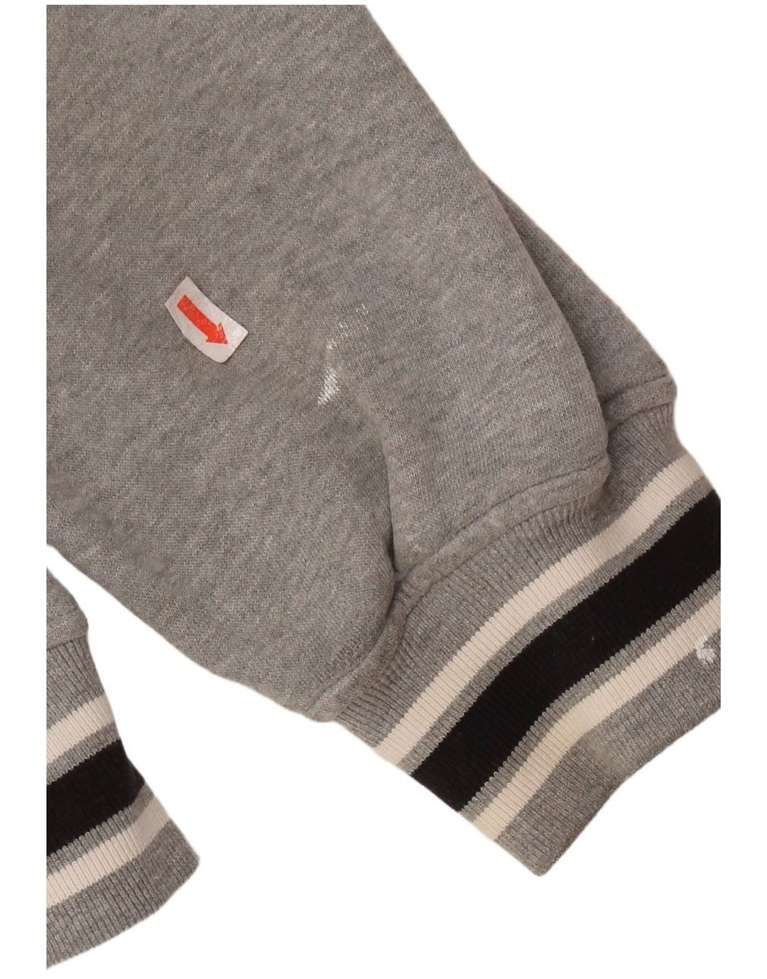 MAJESTIC Womens New York Yankees Zip Hoodie Sweater UK 14 Medium Grey