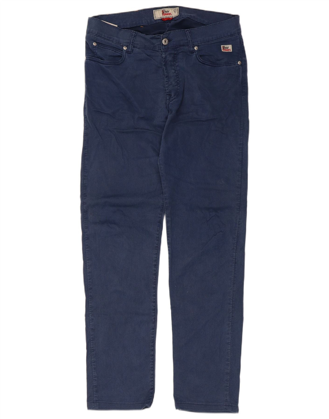 Roy Rogers Mens Slim Jeans W33 L30 Navy Blue Cotton
