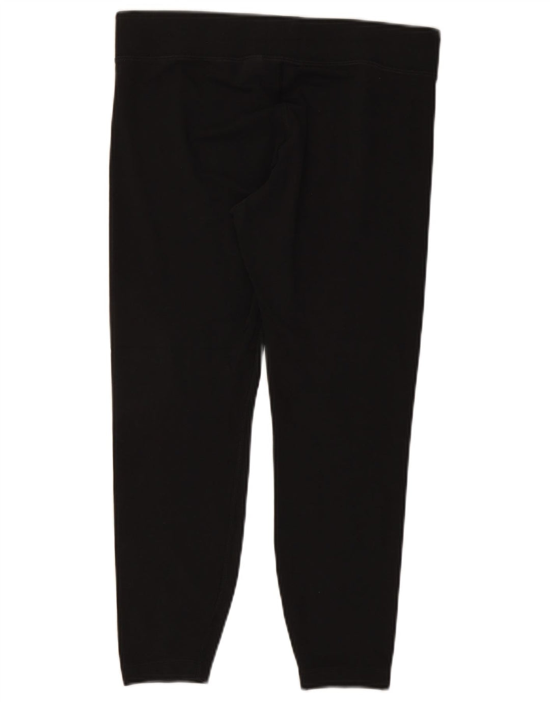 Nike Womens Crop Leggings UK 14 Large Black Cotton