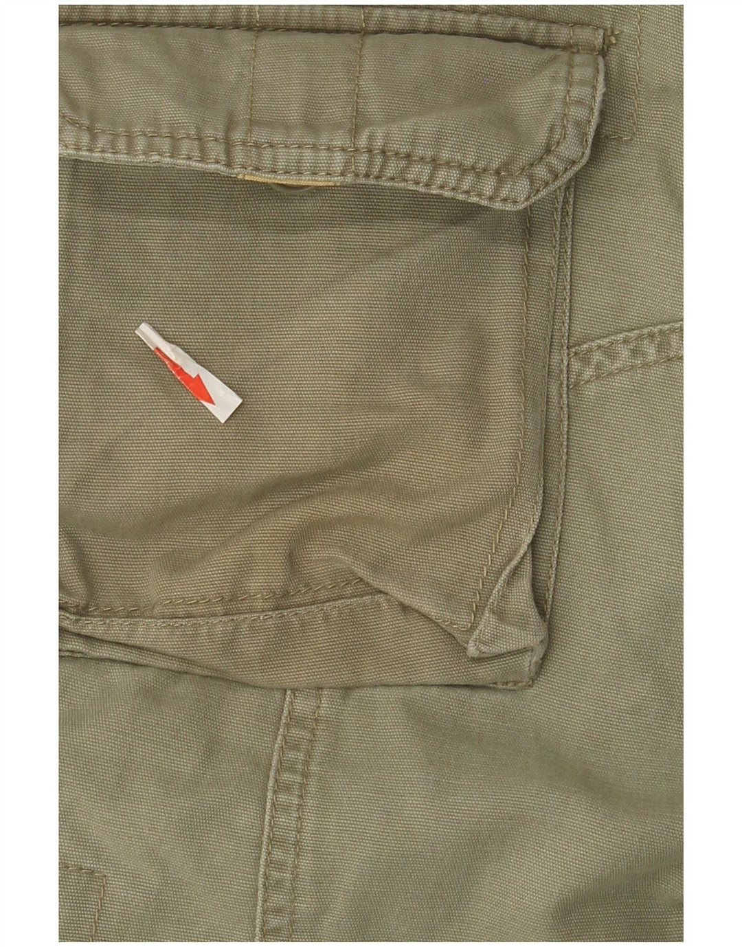 Fila Mens Cargo Shorts W34 Large Khaki