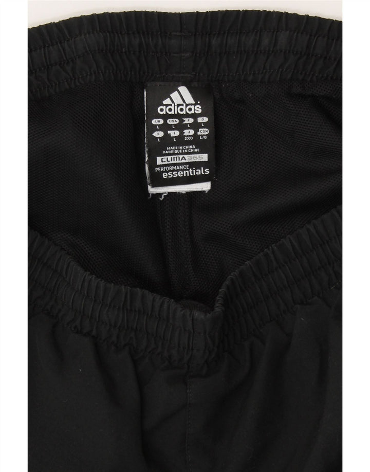 ADIDAS Mens Clima 365 Tracksuit Trousers Joggers Large  Black Polyester