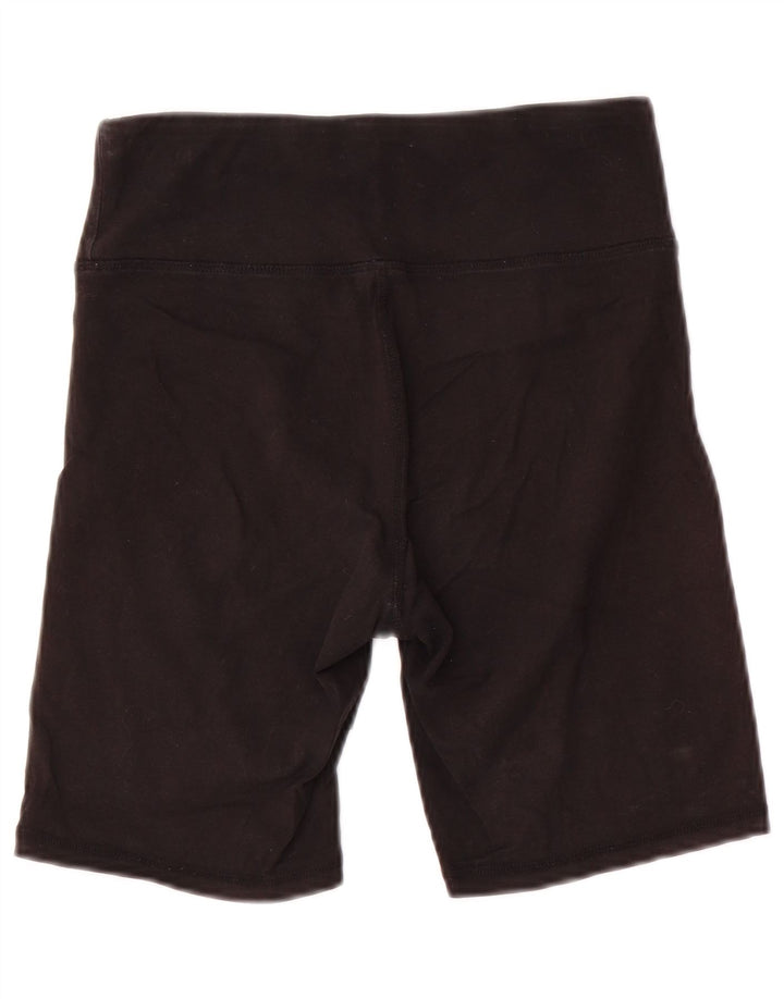 Dkny Womens Sport Shorts UK 8 Small Black
