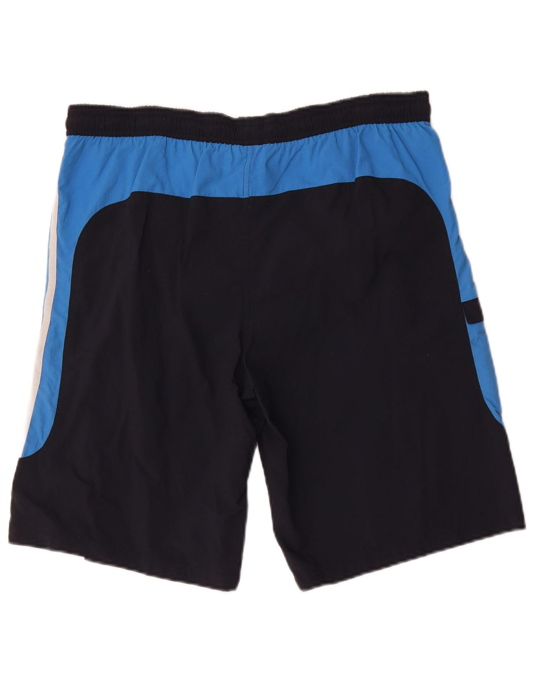 Adidas Mens Cargo Swimming Shorts Large Navy Blue Colourblock Polyester