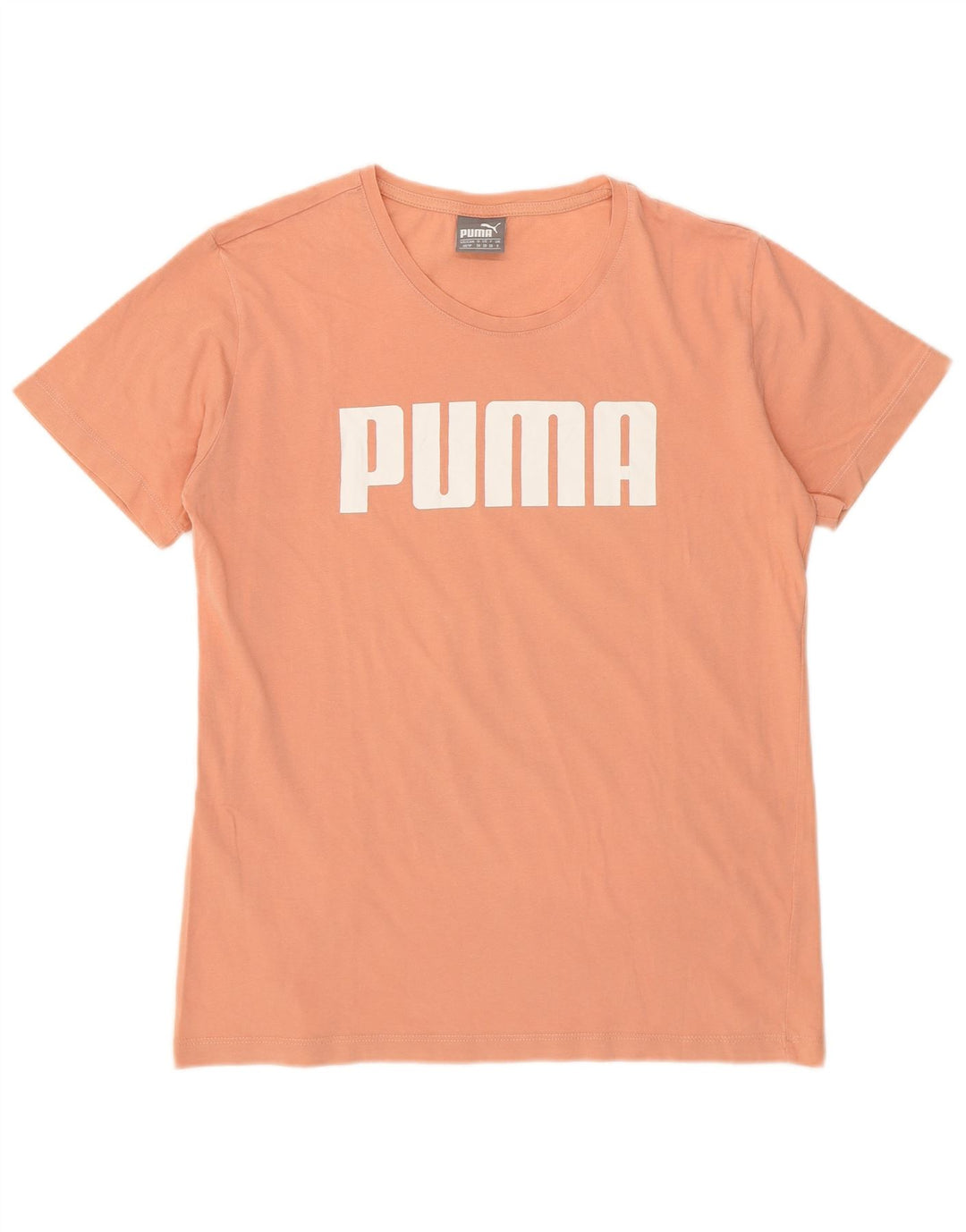 Puma Womens Graphic T-Shirt Top UK 8 Small Pink