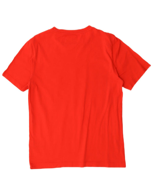 Calvin Klein Jeans Mens Graphic T-Shirt Top Small Red Cotton