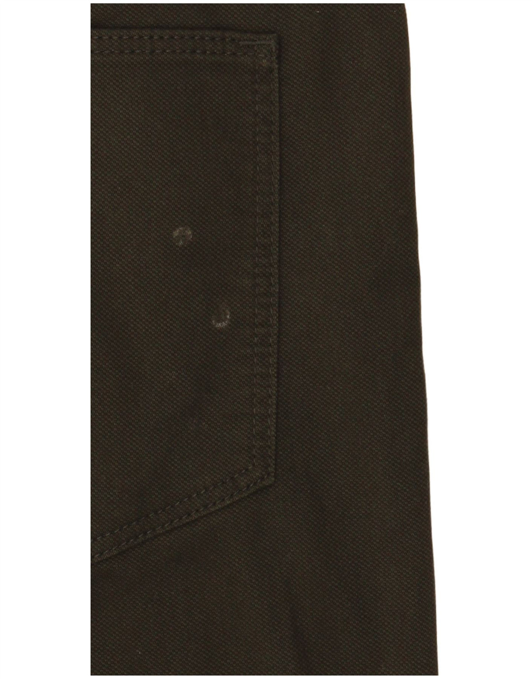 Marks & Spencer Mens Straight Jeans W36 L29 Khaki Cotton