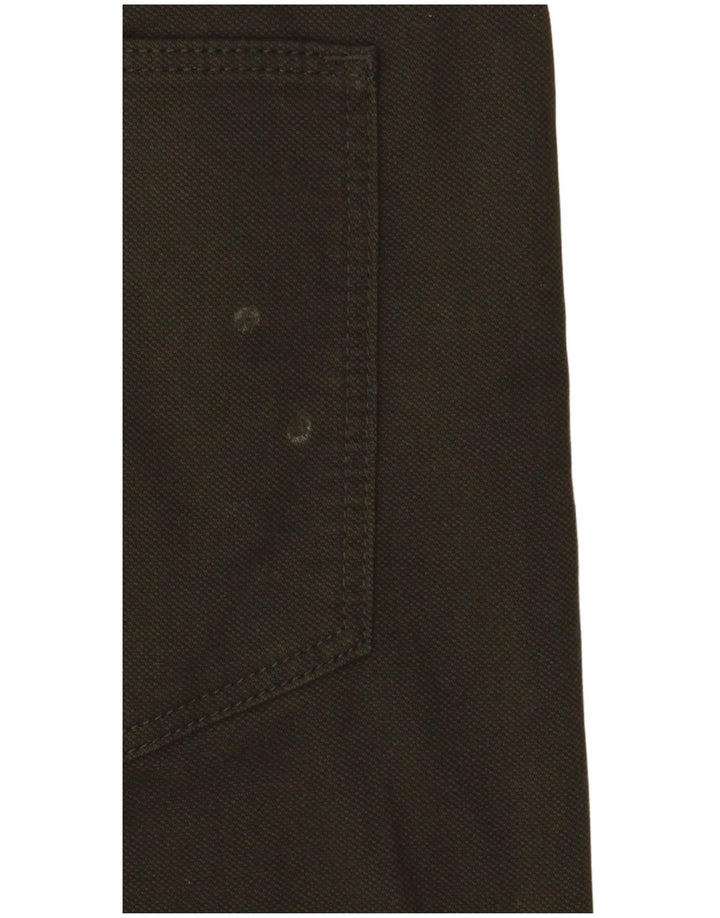 Marks & Spencer Mens Straight Jeans W36 L29 Khaki Cotton