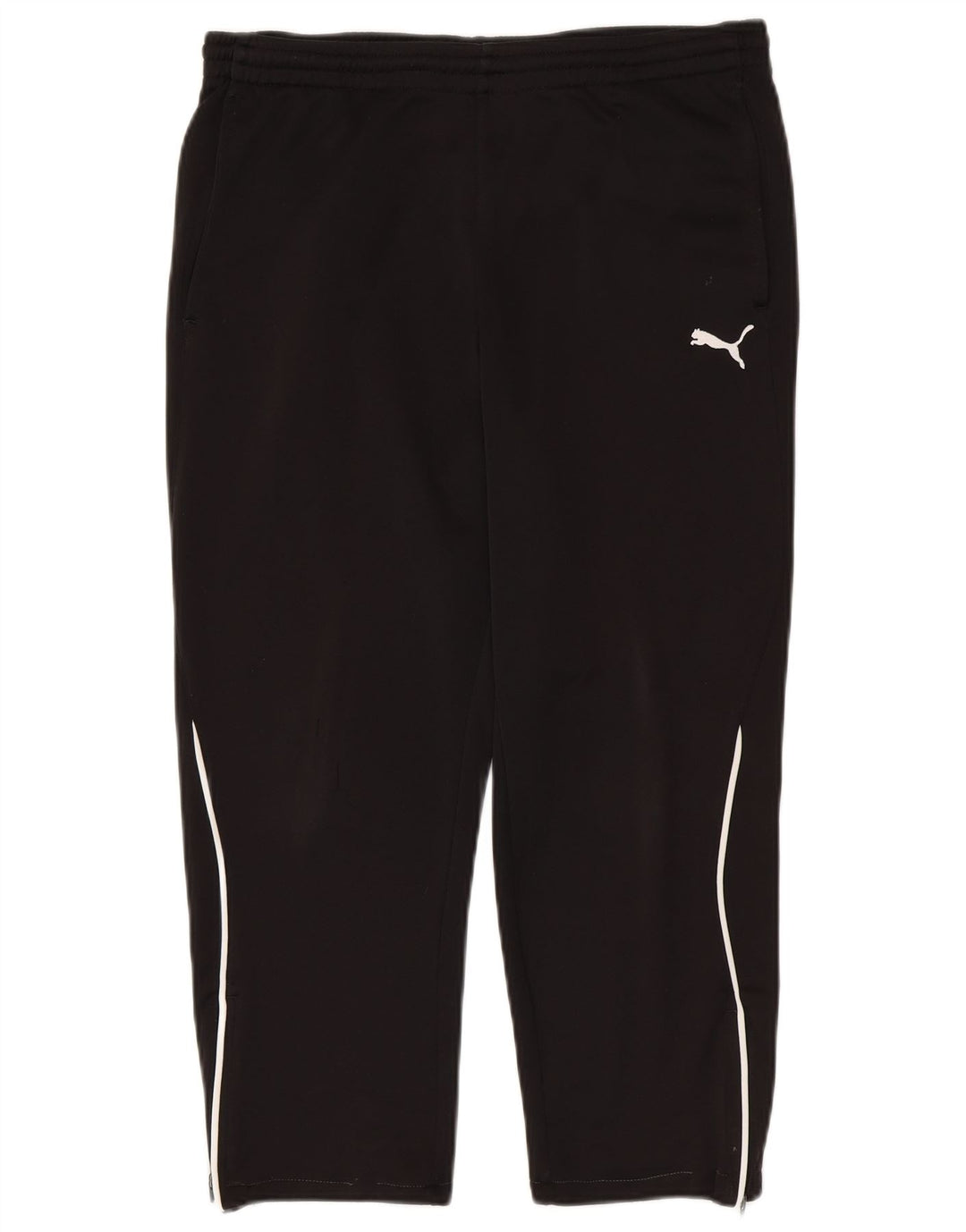 Puma Boys Tracksuit Trousers 15-16 Years Black