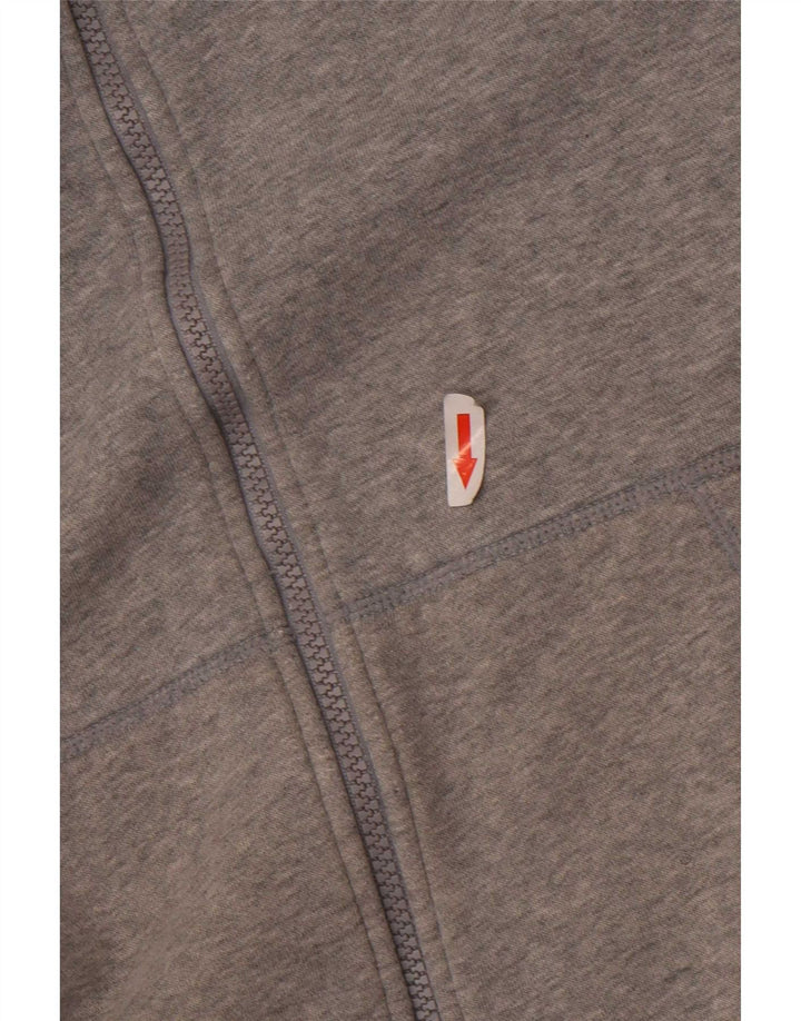 Under Armour Mens Zip Hoodie Sweater Small Grey Flecked