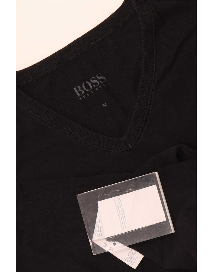 Hugo Boss Mens T-Shirt Top Medium Black