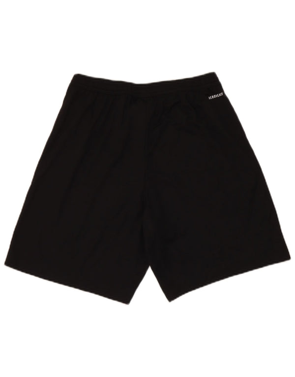 Adidas Mens Aeroready Graphic Sport Shorts Small Black Polyester