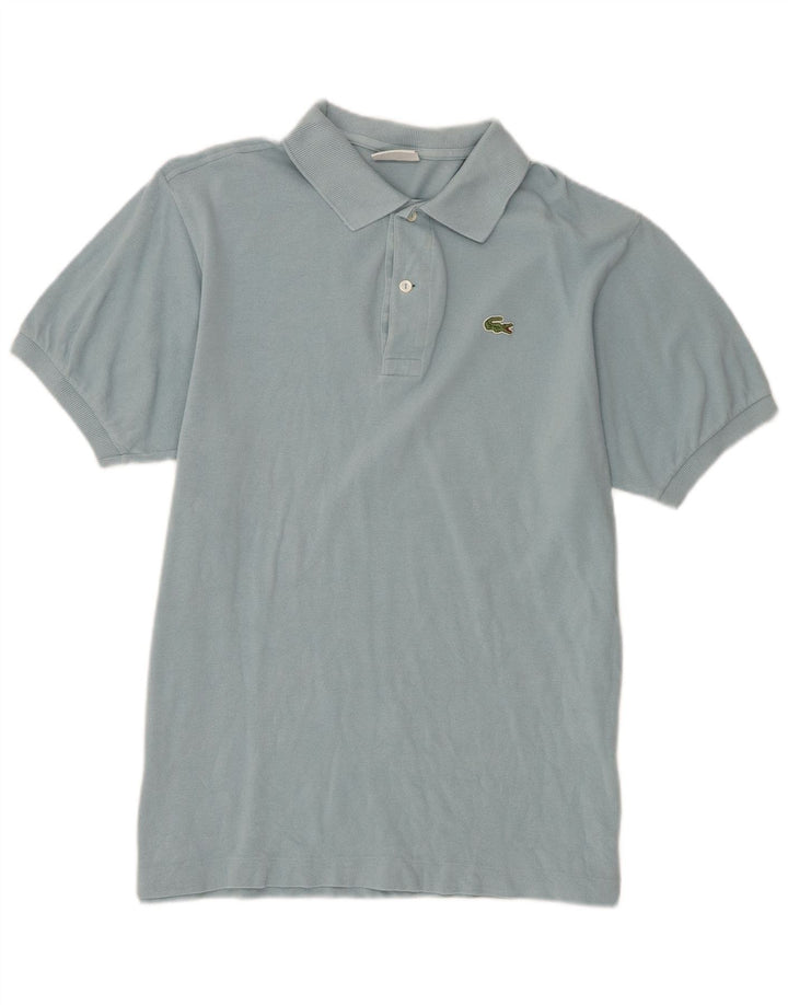 Lacoste Mens Polo Shirt Size 5 Large Blue Cotton