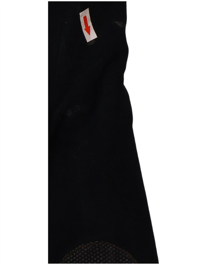 Zara Womens 1 Button Blazer Jacket UK 12 Medium Navy Blue Acetate