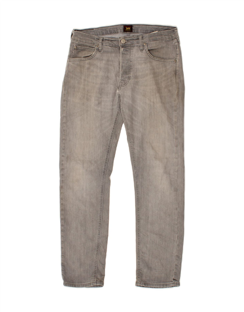 LEE Mens Daren Slim Jeans W34 L32 Grey Cotton Vintage Lee and Second-Hand Lee from Messina Hembry 