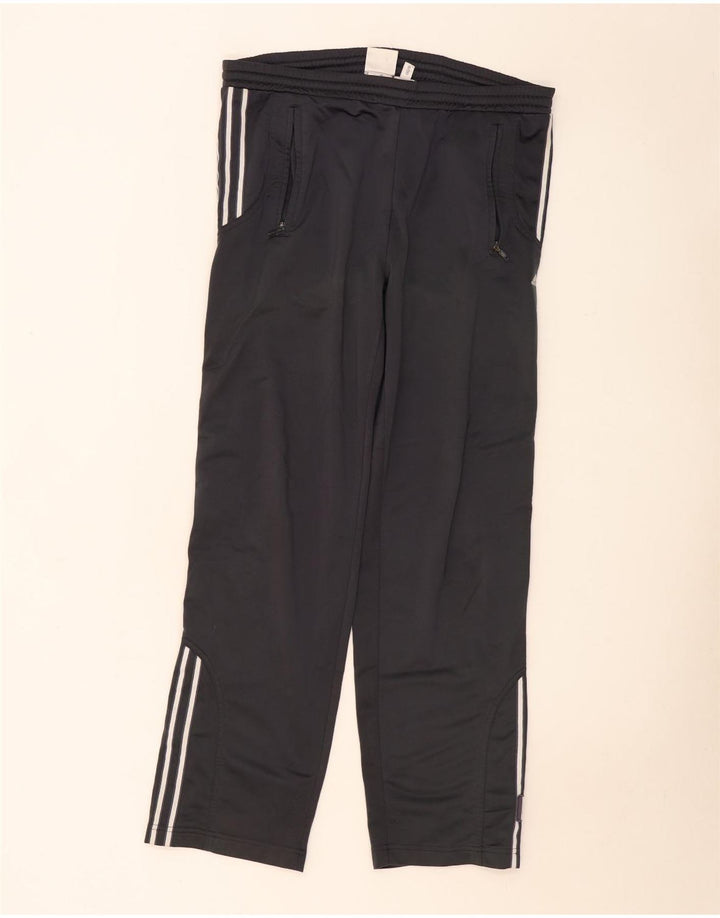 Adidas Mens Tracksuit Trousers Medium  Black Polyester