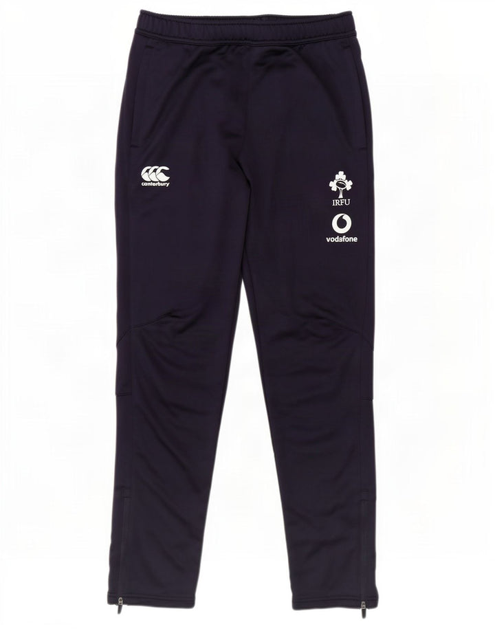 Canterbury Mens Graphic Tracksuit Trousers Medium Navy Blue Polyester