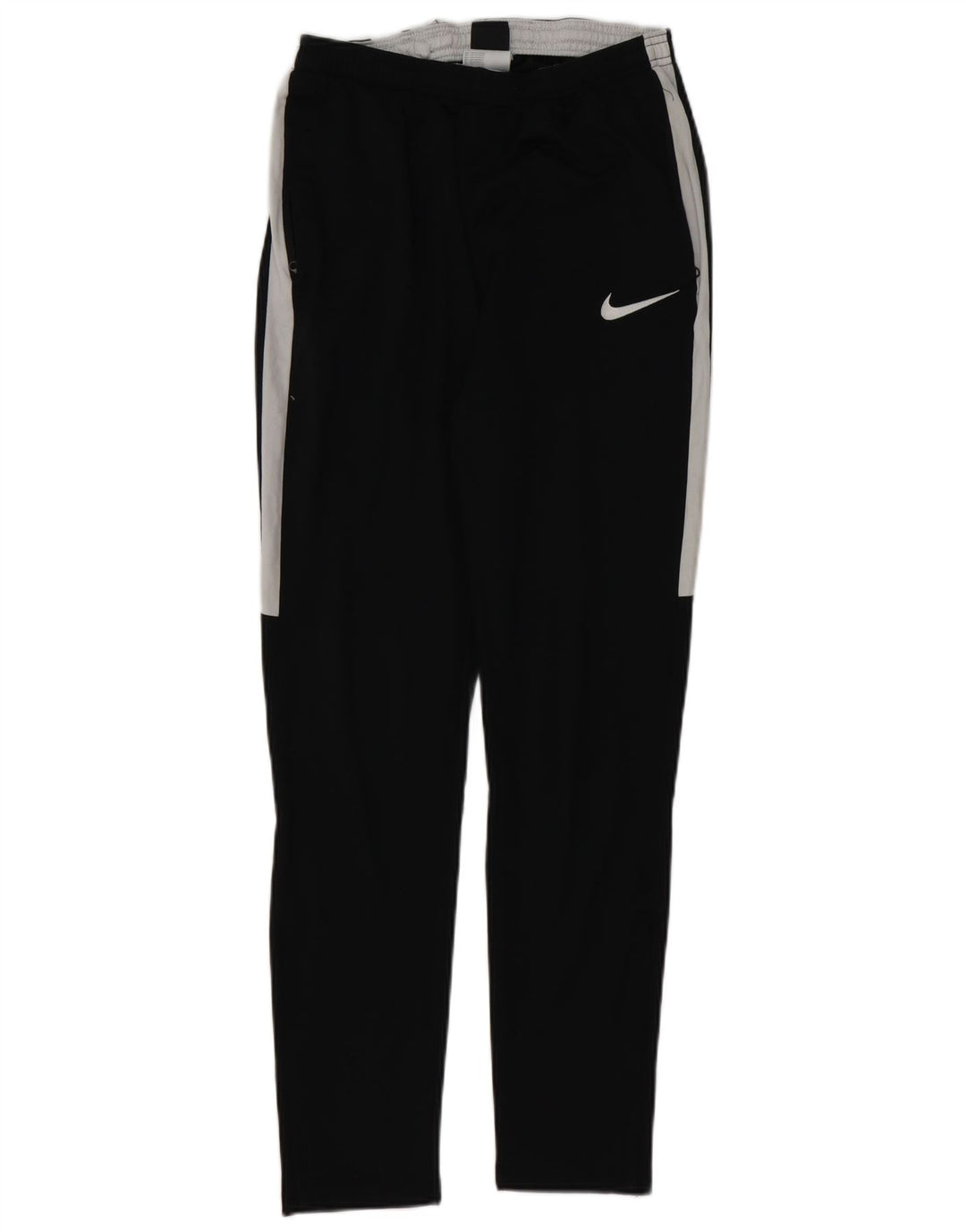 Nike Mens Tracksuit Trousers Medium Black Colourblock Polyester