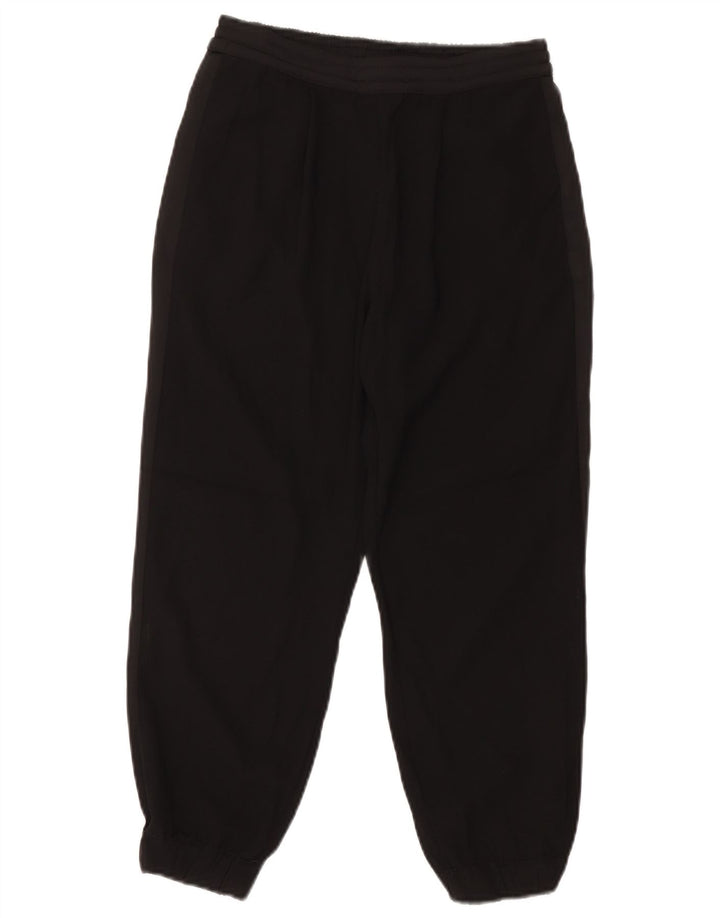Topshop Womens Tracksuit Trousers Joggers UK 8 Small  Black Polyester