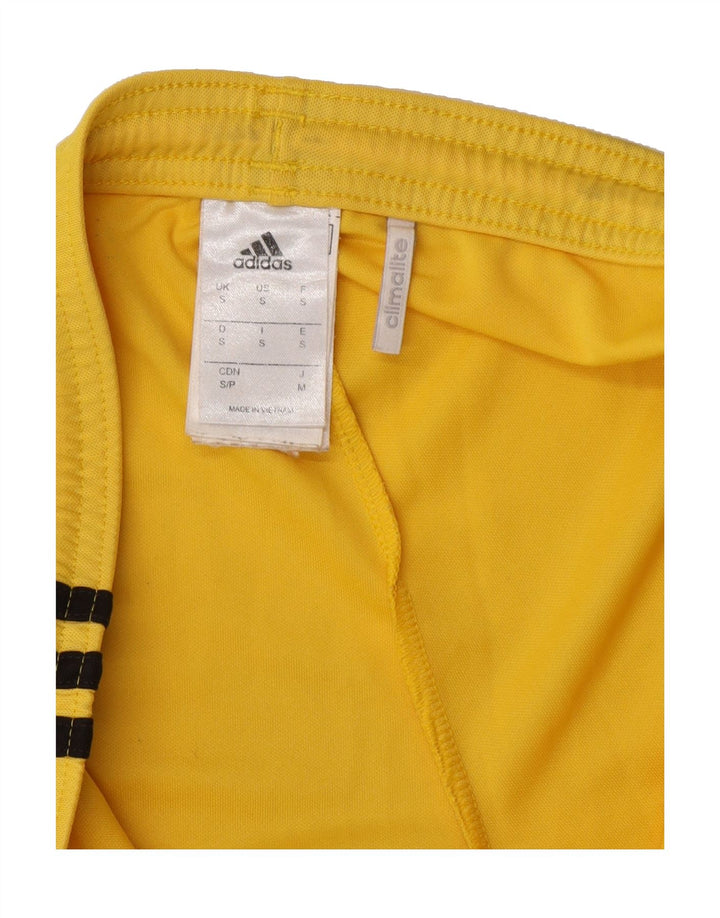 ADIDAS Mens Climalite Sport Shorts Small Yellow Polyester Vintage Adidas and Second-Hand Adidas from Messina Hembry 